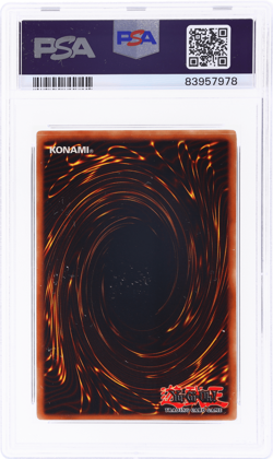 2002 Yu-Gi-Oh! Metal Raiders Black Skull Dragon #MRD-018 PSA 8 - Image 2