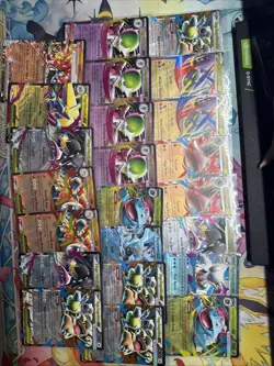 Pokemon Mixed Ex Bulk Lot 23 Cards Mega Evolutions Destined Rivals NM #3 - Image 1