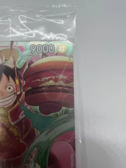 ONE PIECE Card Monkey D. Luffy P-080 Sealed Promo MOS BURGER Collaboration JP - Image 5