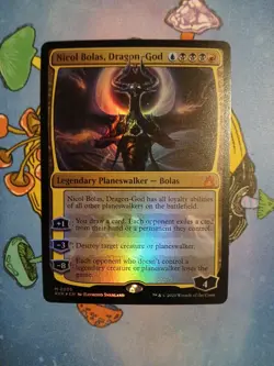 Nicol Bolas, Dragon-God -Foil Near Mint MTG Ravnica Remastered - Image 5
