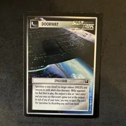 Spacedoor - OTSD - Star Trek CCG 1E Official Tournament Deck Promo Card - Image 1