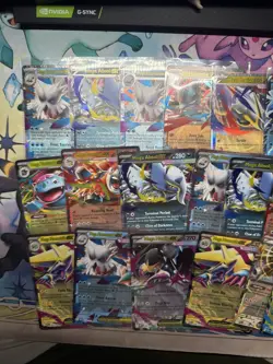 Pokemon Mixed Ex Bulk Lot 23 Cards Mega Evolutions Destined Rivals NM #2 - Image 3