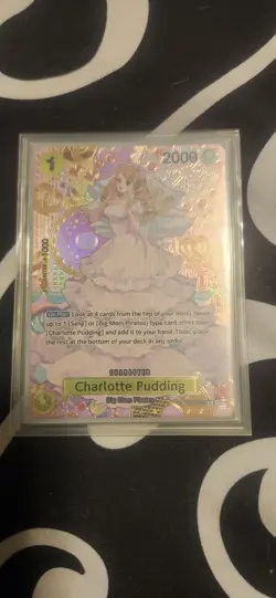 Charlotte Pudding OP03-112 SP Alternative Art Two-Legends One Piece Card - Image 1