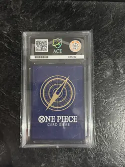 Monkey.D.Luffy Op13-118 SEC Wanted Poster One Piece Card - First ACE 10 in UK - Image 3