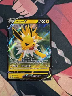 Jolteon V SWSH151 SWSH: Sword & Shield Promo Cards Holo NM- - Image 1