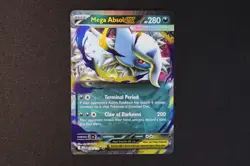 Mega Absol ex 086/132 Holo Shiny Pokemon TCG Card Mega Evolution NEAR MINT - Image 1