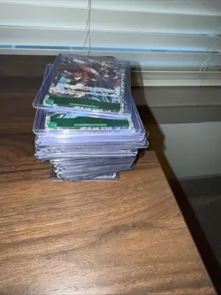55 One Piece Cards Mix Of SR, UC, One foil Don And One Uncommon - Image 1