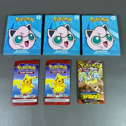 Pokemon Card Packs Scarlet & Violet Surging Sparks & 5 McDonald Promo Sealed - Image 1