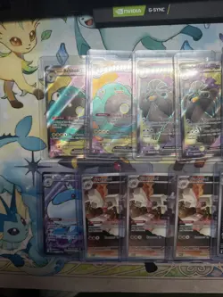 Pokemon Full Art Lot Bulk 14 Cards Mega Evolutions Destined Rivals Iono Rotom EX - Image 2