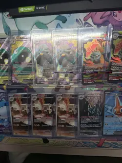 Pokemon Full Art Lot Bulk 14 Cards Mega Evolutions Destined Rivals Iono Rotom EX - Image 4