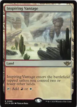 Inspiring Vantage - FOIL - R Outlaws of Thunder Junction 269 - MTG - Image 1