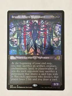 Braids, Arisen Nightmare - Textured FOIL - Dominaria United - NM MTG - Image 1