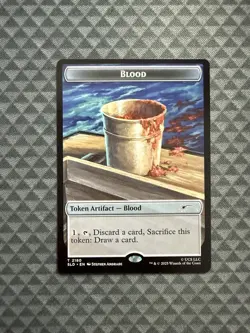 MTG Blood Token #2180 Secret Lair Drop Series (SLD) - Image 1