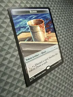 MTG Blood Token #2180 Secret Lair Drop Series (SLD) - Image 2