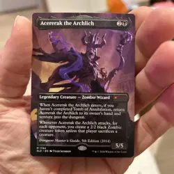 MTG Magic the Gathering Secret Lair NM Acererak the Archlich (1784) - Image 1