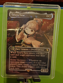 Tataru Taru (Borderless) (Chocobo Track Foil) Commander: Final Fantasy 0466 MTG - Image 1