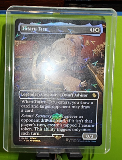 Tataru Taru (Borderless) (Chocobo Track Foil) Commander: Final Fantasy 0466 MTG - Image 3