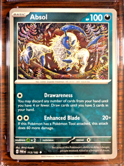 Absol Regular Uncommon #113 - CGC GEM MINT 10 - 2023 Paradox Rift - Pokemon TCG - Image 2
