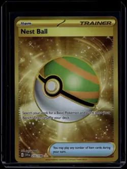 Pokemon TCG Nest Ball 255/198 Scarlet & Violet Base Set Hyper Rare NM - Image 1