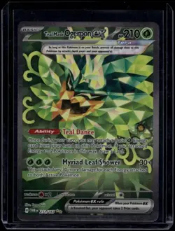 Pokemon TCG Teal Mask Ogerpon ex 211/167 Twilight Special NM - Image 1