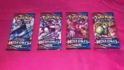 Pokemon TCG 176-81818 Sword & Shield Battle Styles Boosters Pack - Image 1