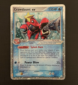 Crawdaunt EX #99/110 Ultra Rare Pokemon EX Holon Phantoms 2006 LP English - Image 1