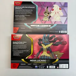 Pokemon Mimikyu EX Alcremie EX Premium & Mega Lucario EX Figure Collection - Image 2