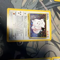 Lightly Played Clefairy - 5/102 - Holo Rare - Unlimited Edition Pokemon Base - Image 2