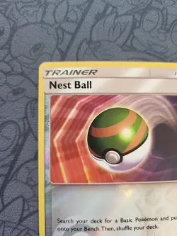 Pokemon: Nest Ball #123/149 Reverse Holo Sun And Moon 2017 Trainer - LP - T168 - Image 3