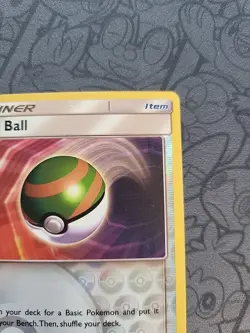 Pokemon: Nest Ball #123/149 Reverse Holo Sun And Moon 2017 Trainer - LP - T168 - Image 4