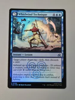 Whirlwind Technique NM Foil U 100 MTG: Avatar ~ Magic the gathering Avatar - Image 1