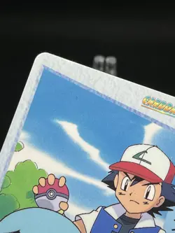 Ash & Squirtle 29 Carddass Anime Collection 1998 Pokemon Card Japanese - Image 3