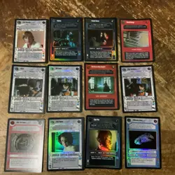 Star Wars CCG swccg Premiere Foil Card Lot 33 Cards All Foils - Image 1