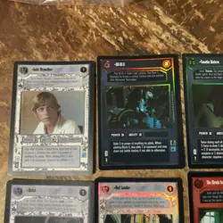 Star Wars CCG swccg Premiere Foil Card Lot 33 Cards All Foils - Image 2