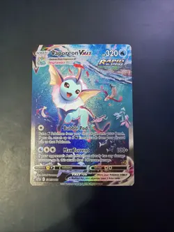 Vaporeon VMAX - SWSH182 SWSH: Sword & Shield Promo Cards Pokemon Card - Image 1