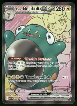 Iono's Bellibolt ex 194 Promo Holo NM Pokemon SV: Scarlet & Violet Promo Cards - Image 1