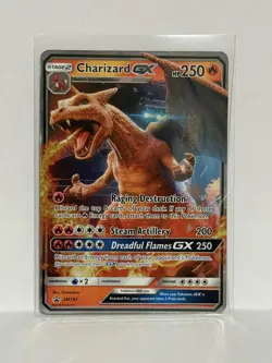 Pokemon TCG Charizard GX SM195 Detective Pikachu Promo Holo Card - Image 1