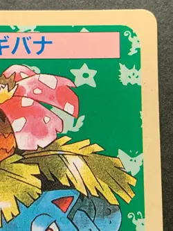 Pokemon card Topsun Venusaur NO.003 Green Back 1995 Pokemon TCG Japan Nintendo - Image 3