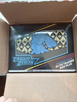 Crown Zenith Pokemon Center Elite Trainer Box ETB - Brand New Sealed - Image 1