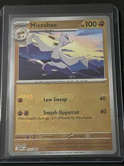 Mienshao (Masterball) 053/086 2025 Pokemon Scarlet & Violet: White Flare NM/M - Image 1