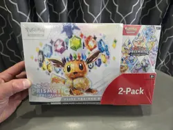 Pokemon TCG Prismatic Evolutions Costco 2 Pack - ETB & Booster Bundle Sealed New - Image 1
