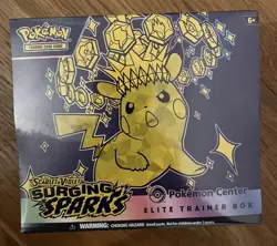 Pokemon TCG - Surging Sparks Pokemon Center - Elite Trainer Box - ETB SEALED? - Image 1