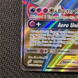 Pokemon TCG Latias & Latios GX (Full Art) 169/181 Tag Team Sm-Team Up Holo HP - Image 3