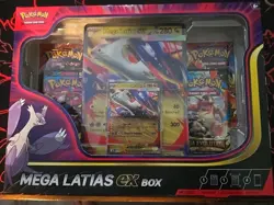 Pokemon TCG: Mega Evolution Mega Latias EX Box - Factory Sealed - Image 1