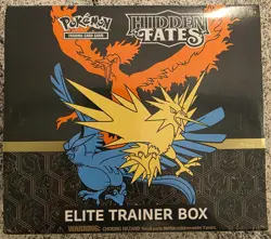 Pokemon Hidden Fates Elite Trainer Box ETB w/Protective Case -Factory Sealed New - Image 2
