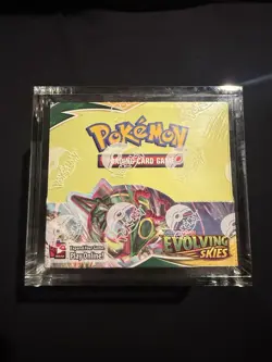 Pokemon TCG Evolving Skies Booster Box Factory Sealed (Case Included) - Image 1