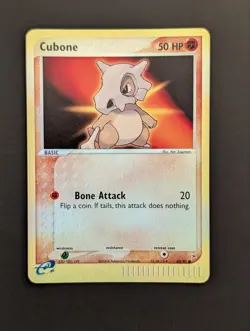 Cubone 40/95 Reverse Holo Team Magma vs Team Aqua 2004 Pokemon TCG - Image 1