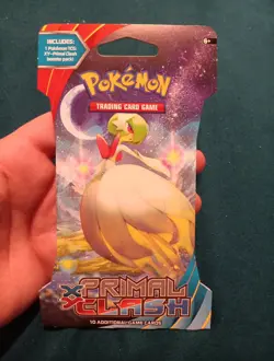 2015 Pokemon TCG XY Primal Clash Sleeved Booster Pack Factory Sealed - Image 1