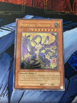 Yugioh Montage Dragon TDGS-EN014 Ultimate Rare Unlimited Near Mint - Image 1