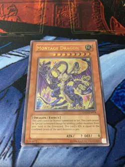 Yugioh Montage Dragon TDGS-EN014 Ultimate Rare Unlimited Near Mint - Image 2